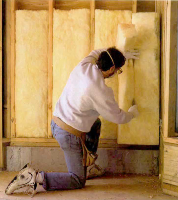 Installing Fiberglass Insulation